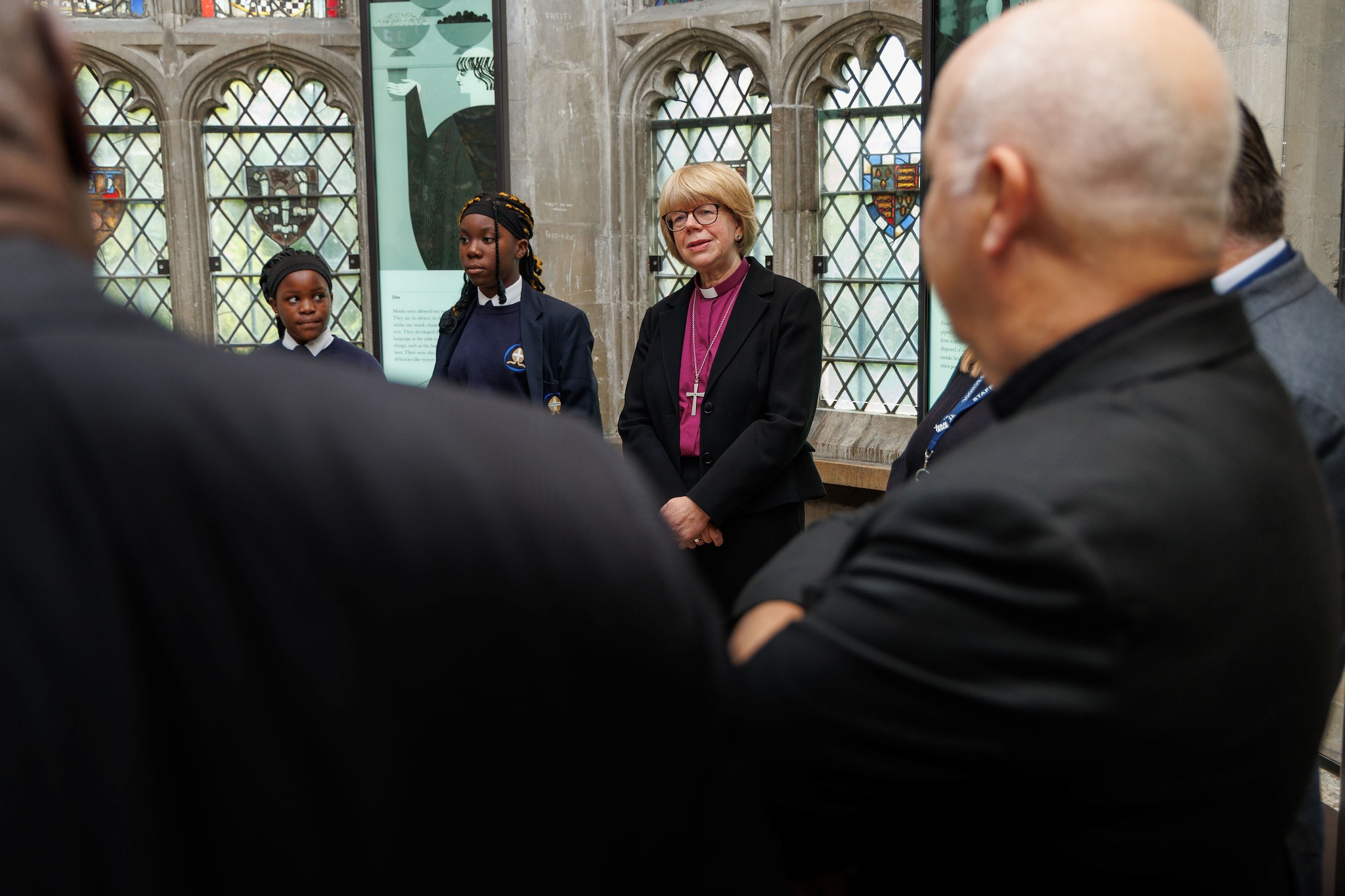 主持教區會議。（翻攝自FB@Archbishop of Canterbury.）